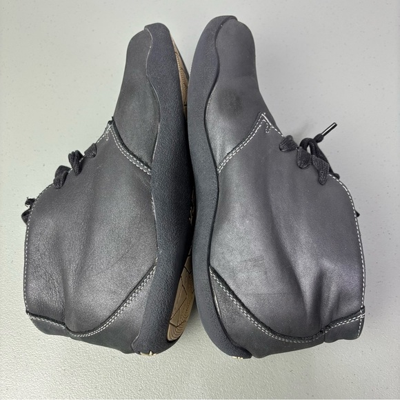 Kuru Aalto Women's Chukka Boots Orthotic Lace Up Black Leather 11.5 - Picture 11 of 16